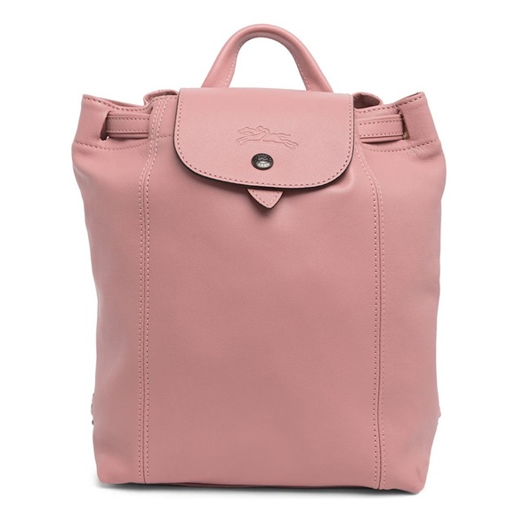 🔥🔥🔥NEW Authentic Longchamp Le Pliage Cuir Leather Backpack - Picture 3 of 15